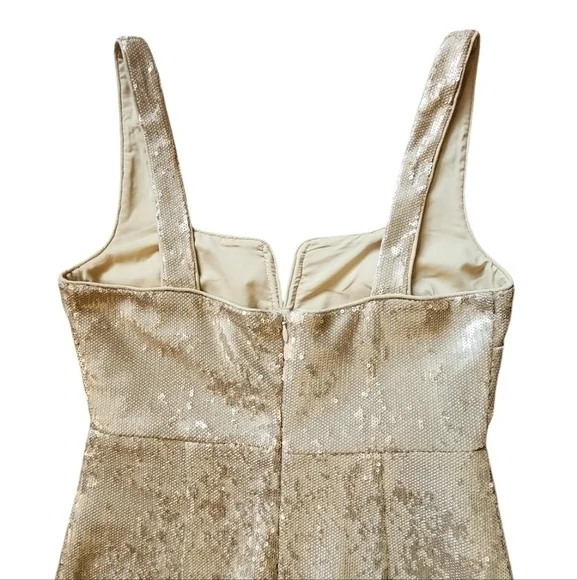 LIKELY‎ MINEO GOWN GOLD 4